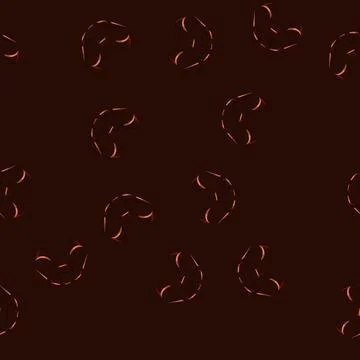 Seamless pattern tradition carved pumpkin face cartoon vector Stock Illustration