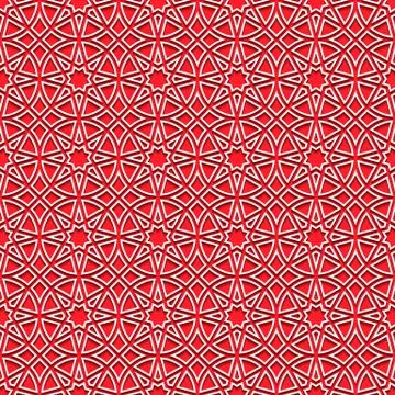 Seamless pattern with traditional ornament Stock-Illustration