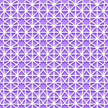 Seamless pattern with traditional ornament Illustrazione stock