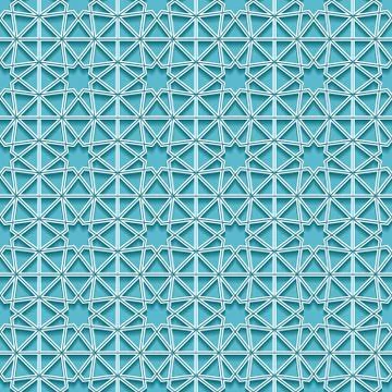 Seamless pattern with traditional ornament Stock Illustration