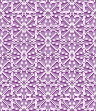 Seamless pattern with traditional ornament Stock Illustration