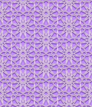Seamless pattern with traditional ornament Stock Illustration