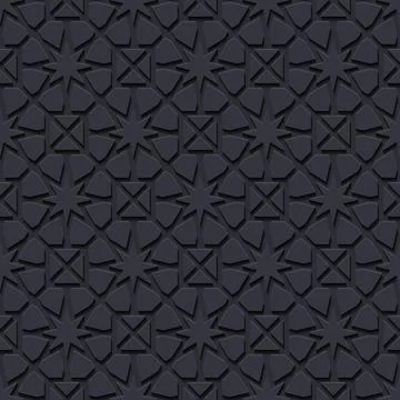 Seamless pattern with traditional ornament Stock Illustration