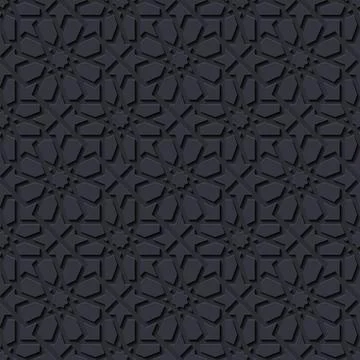 Seamless pattern with traditional ornament Stock Illustration