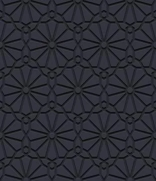 Seamless pattern with traditional ornament Stock Illustration