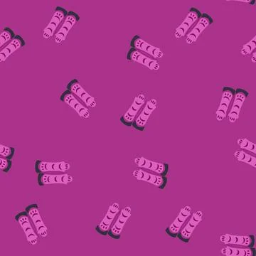 Seamless pattern training shin guards cartoon vector 스톡 일러스트