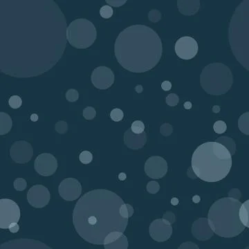 Seamless Pattern with Transparent Circles Stock Illustration