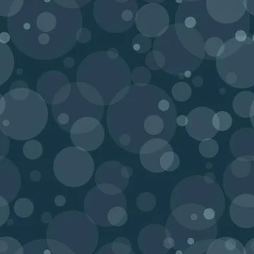 Seamless Pattern with Transparent Circles Stock Illustration