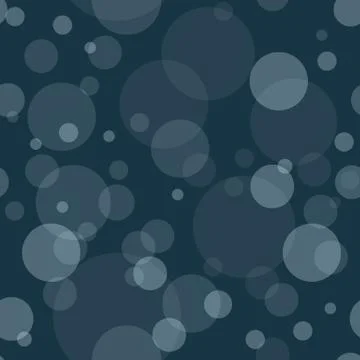 Seamless Pattern with Transparent Circles Stock Illustration