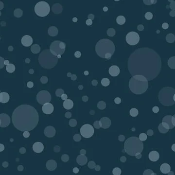 Seamless Pattern with Transparent Circles Illustrazione stock