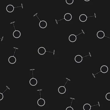 Seamless pattern transparent light ring cartoon vector Illustrazione stock