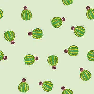 Seamless pattern transport hot air balloon cartoon vector Stockillustratie