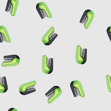 Seamless pattern transportation stapler cartoon vector Stock Illustration