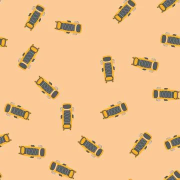 Seamless pattern travel backpack camp cartoon vector イラスト素材