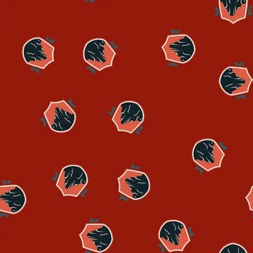 Seamless pattern travel retro mountains badge cartoon vector Stock Illustration