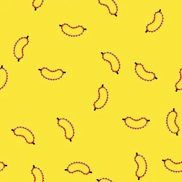 Seamless pattern travel sleep mask eye cartoon vector Illustrazione stock