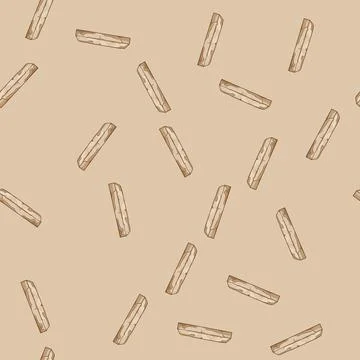 Seamless pattern travertine stone platform cartoon vector Stock Illustration