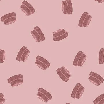 Seamless pattern travertine stone platform cartoon vector Stock Illustration