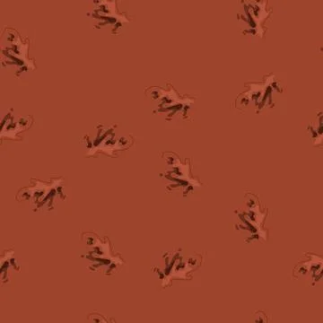 Seamless pattern treat chocolate splash cartoon vector Illustrazione stock