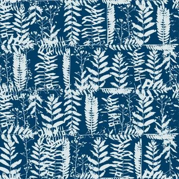 Seamless pattern with tree branches and leaves for surface design and other.. Stock Illustration