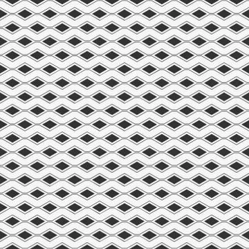 Seamless Pattern of Triangle, Vector Seamless Geometry Pattern for Postcards, Illustrazione stock