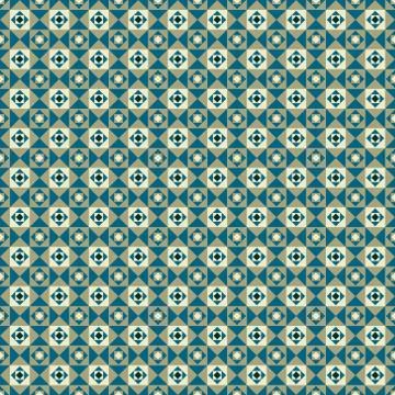 Seamless pattern with triangles and squares Stock Illustration
