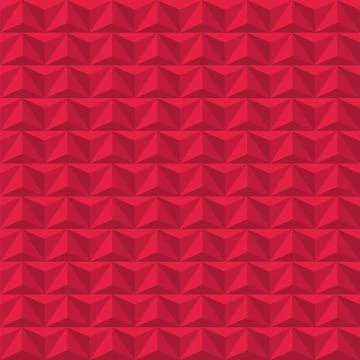 Seamless pattern with triangles. Illusion of volume, 3 d, polygonal picture Illustrazione stock
