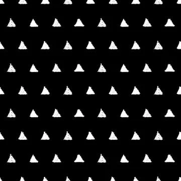 Seamless pattern with triangles Stock Illustration
