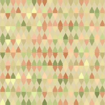 Seamless pattern of triangles Stock Illustration