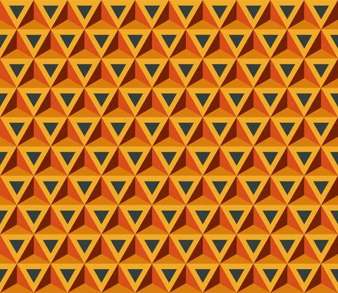 Seamless Pattern with Triangles. Stock Illustration