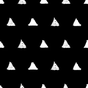 Seamless pattern with triangles Stock Illustration