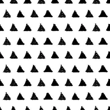 Seamless pattern with triangles Stock Illustration