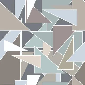 Seamless pattern with triangles Stock Illustration
