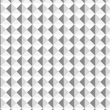 Seamless pattern with triangles. Vector background. Monochrome texture. 库存插图