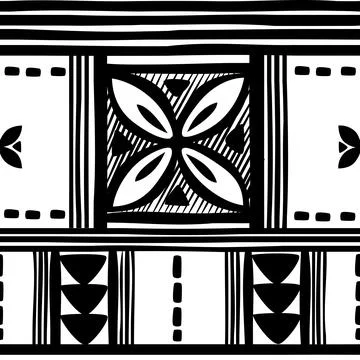 Seamless pattern tribal texture, ethnic background Stock Illustration