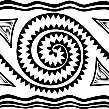 Seamless pattern tribal texture, ethnic background Stock Illustration