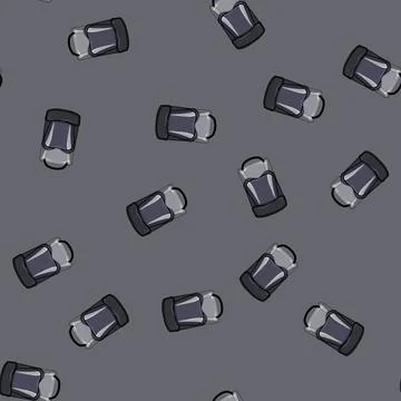 Seamless pattern trip photo camera backpack cartoon vector 스톡 일러스트