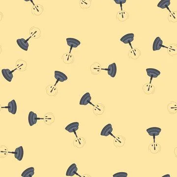 Seamless pattern tripod light ring cartoon vector 스톡 일러스트