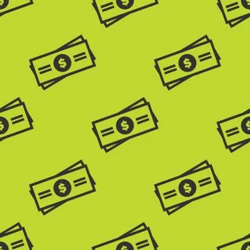 Seamless pattern with truck Stock Illustration