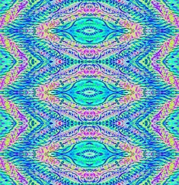 Seamless pattern turquoise purple Stock Illustration