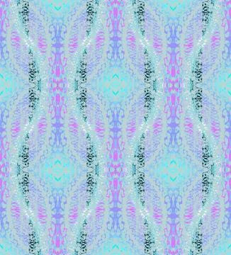 Seamless pattern turquoise purple Stock-Illustration