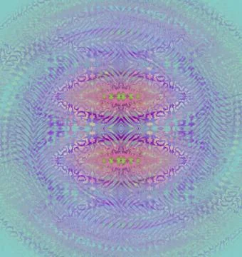 Seamless pattern turquoise violet Stock Illustration