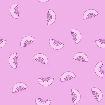 Seamless pattern turtleneck shirt necklines cartoon vector Stock Illustration