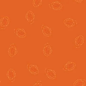 Seamless pattern twine rope cartoon vector Illustrazione stock
