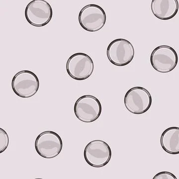 Seamless pattern ui round game button cartoon vector イラスト素材