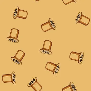 Seamless pattern unclog sink drain cartoon vector Stockillustratie