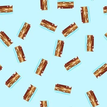 Seamless pattern underground soil layers displaying earth structure with wate Illustrazione stock