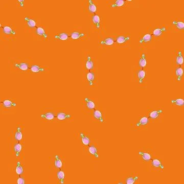 Seamless pattern underwater pool goggles cartoon vector Stockillustratie