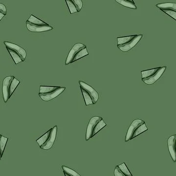 Seamless pattern uniform beret hat military cartoon vector 스톡 일러스트
