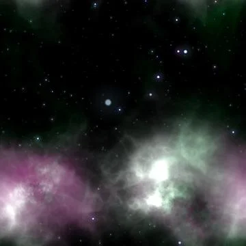 Seamless  pattern   of universe Stock Illustration